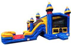 Blue Electric Bouncer Dual Slide Wet or Dry