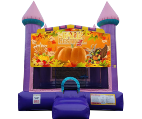 Fall Festival Dazzling Bounce House