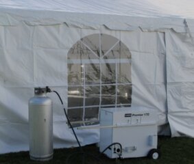 Tent Heater with 100 Lbs Propane  