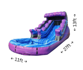 13' Purple Dream Water Slide $375