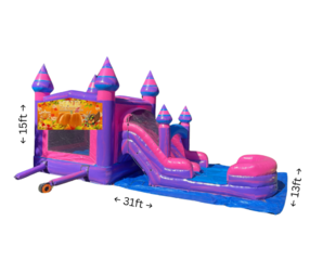 Purplish Fall Festival  Bounce Dual Slide Wet or  Dry