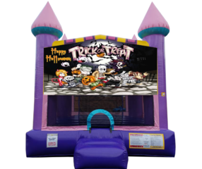 Trick or Treat Dazzling Bounce House