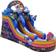 14’ Unicorn Slide for Juniors and Toddlers Wet or Dry***New Slide***