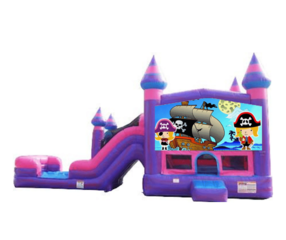 Purplish Little Pirates Bounce Dual Slide