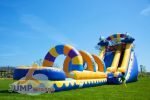 18' Dolphin Waterslide with slipnslide
