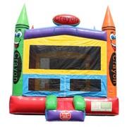 Modular Crayon bounce house 