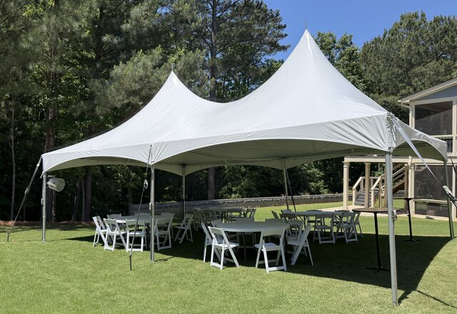 20' X 30' High Peak Tent Rental