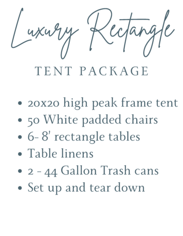 Luxury Rectangle W/ Tent