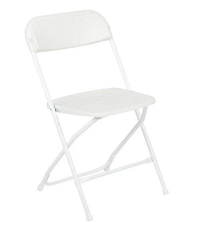 White Folding Chair