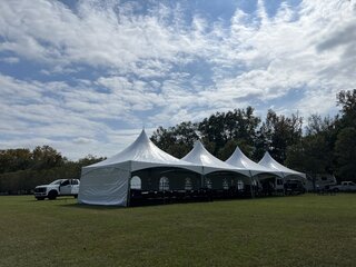 20' x 80' High Peak Tent Rental