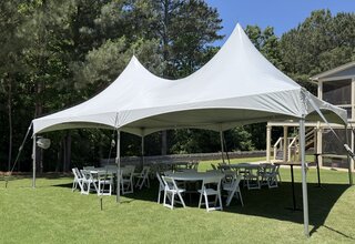 20' X 30' High Peak Tent Rental