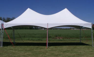 15' X 30' High Peak Tent Rental