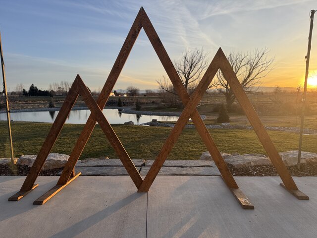 Three Mountain Peaks