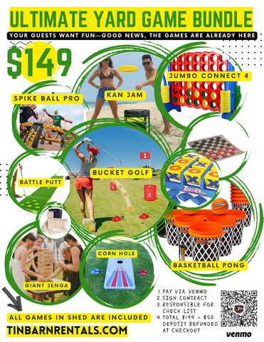 Ultimate yard Game Bundle