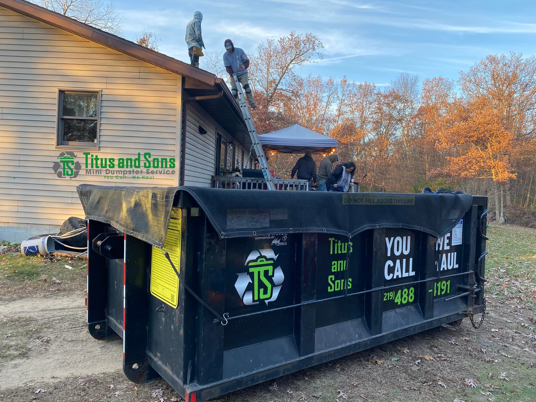 Reliable Dumpster Rental Titus Dumpster Rental Titus & Sons Crown Point IN