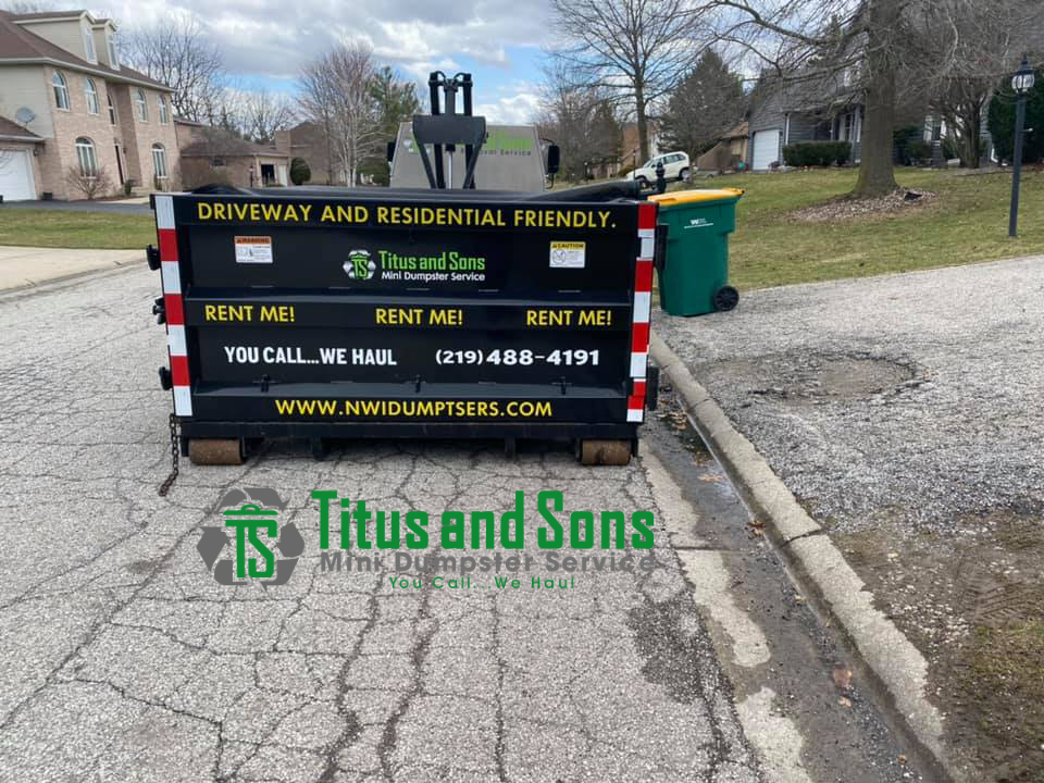 Construction Dumpster Rental Titus & Sons St. John IN