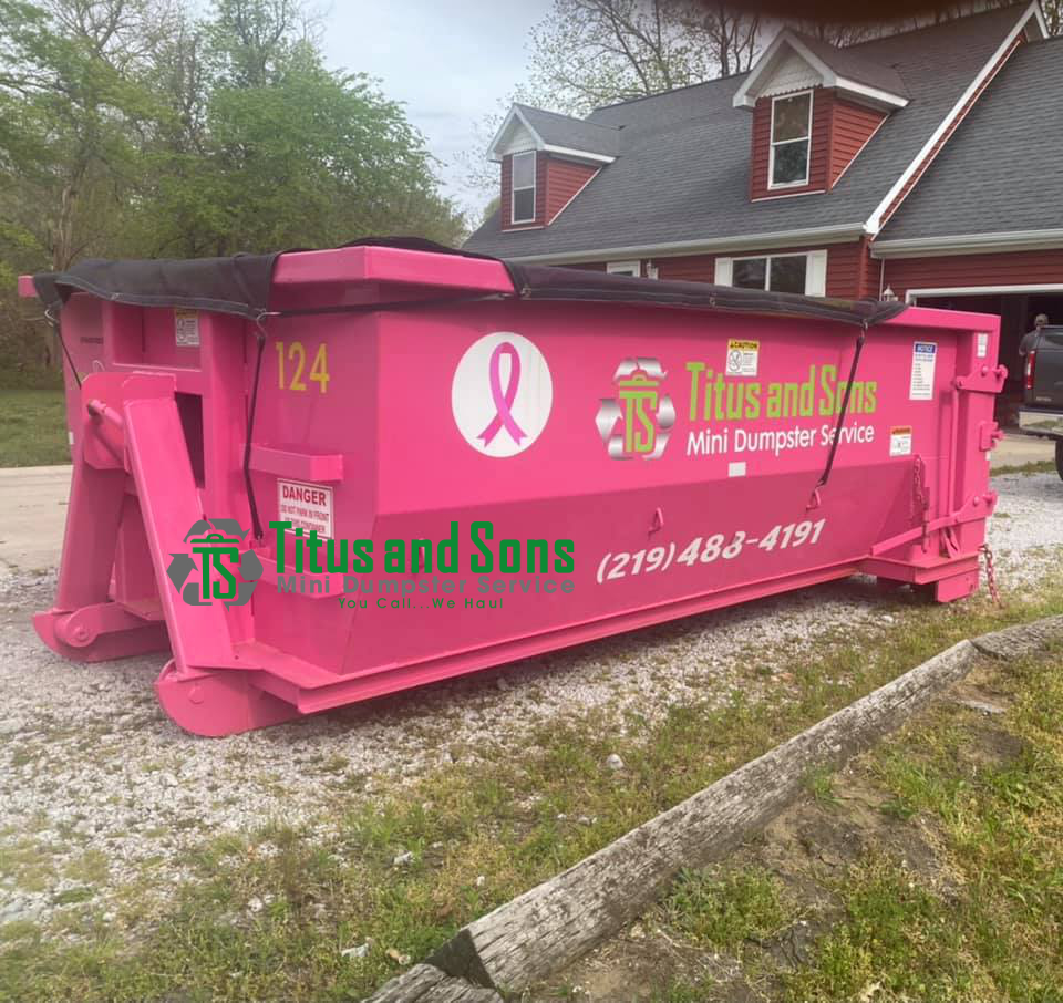 Commercial Dumpster Rental Titus & Sons Crown Point IN