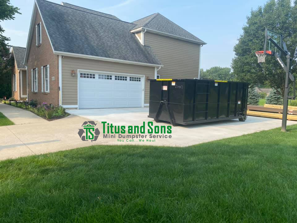 Residential Dumpster Rental Titus & Sons Lowell IN