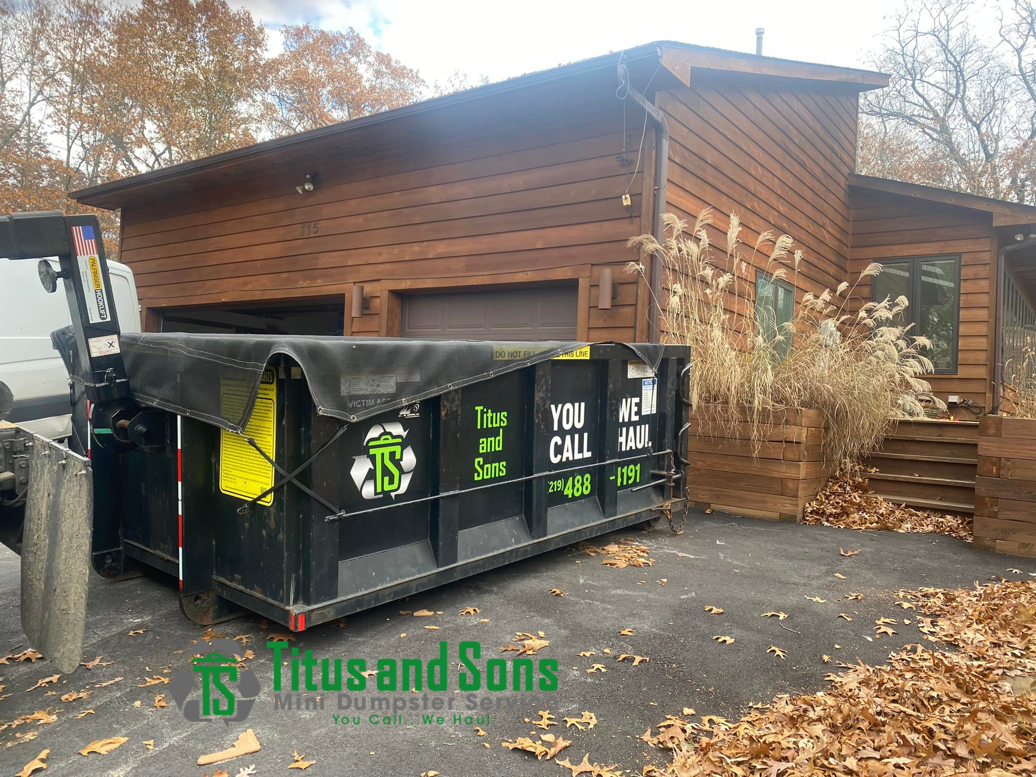 Commercial Dumpster Rental Titus & Sons Valparaiso IN
