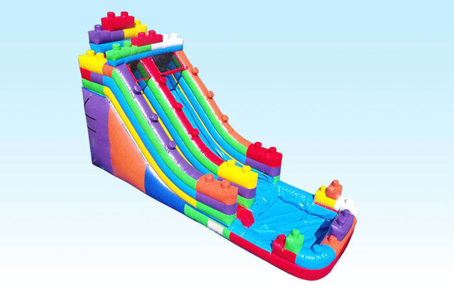 18ft Tall Party Blocks Water Slide