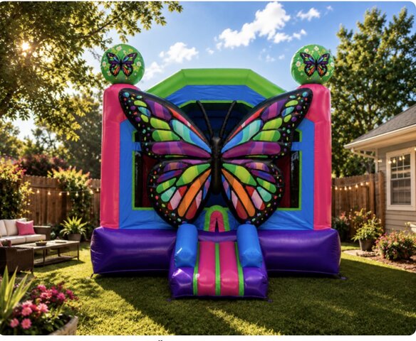 Butterfly Bouncy House