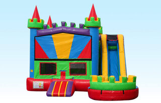 Art Castle Bounce House with Slide Wet or Dry
