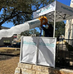 Attended Commercial Foam Machine Experience