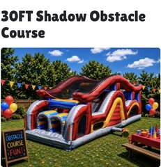 30FT Shadow Obstacle Course 
