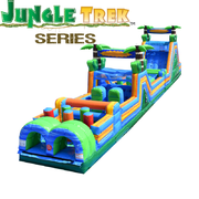 70ft Jungle Trek Challenge Course Wet