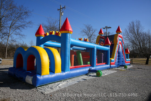 60' Castle Obstacle Course DRY