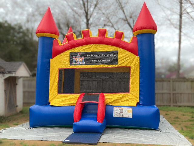 Arched Castle Bounce House DRY Weekend Special