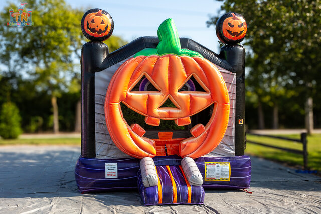 3D Pumpkin Bounce House DRY