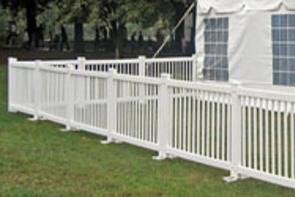 White Picket Fencing 6'