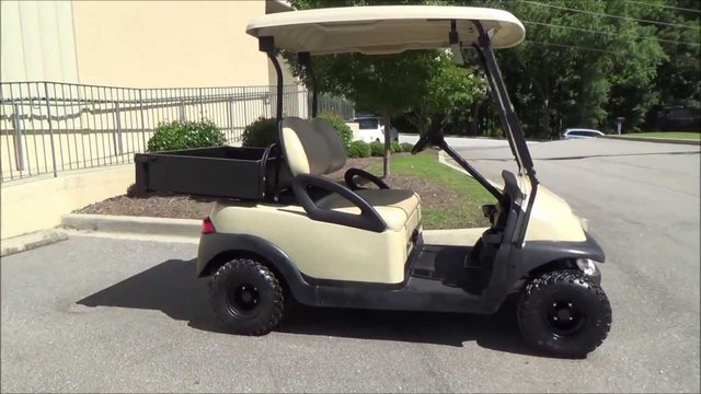 Golf Cart with Service Bed