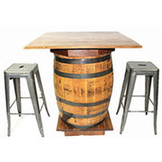 Whiskey/Wine Barrel Bistro Table