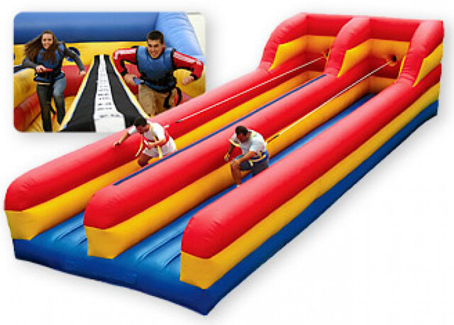 Inflatable bungee run game available 7-15-2024