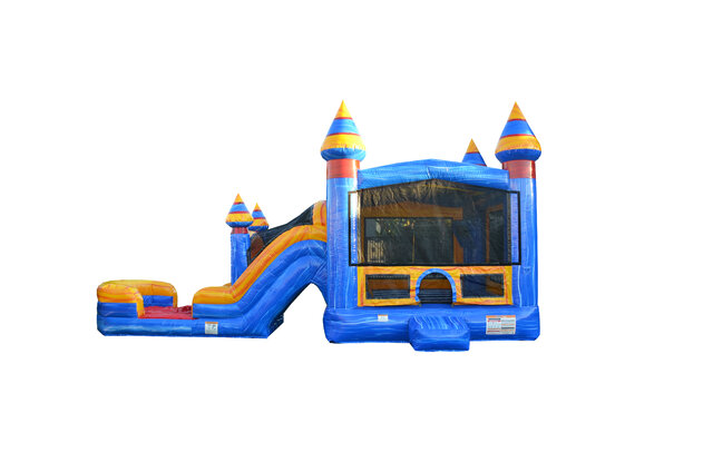 Melting Arctic bounce house with dual lane dry slide only NEW 2023