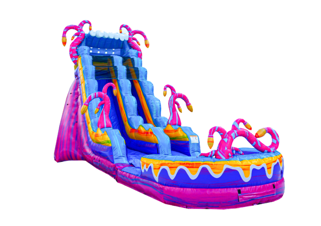 Mysterious Jungle 20ft waterslide New for 2023