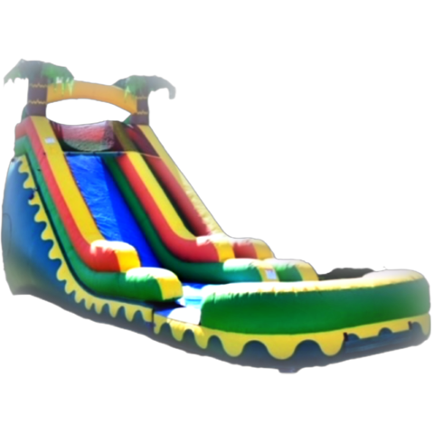 18FT Tropical Aloha waterslide New for 2022 
