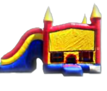 Multicolor deluxe bounce house Dry only 