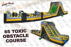 65 ft toxic rush obstacle course 