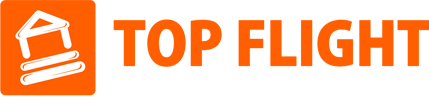 Top Flight Bounce House Logo