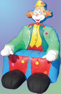 Inflatable Clown Chair