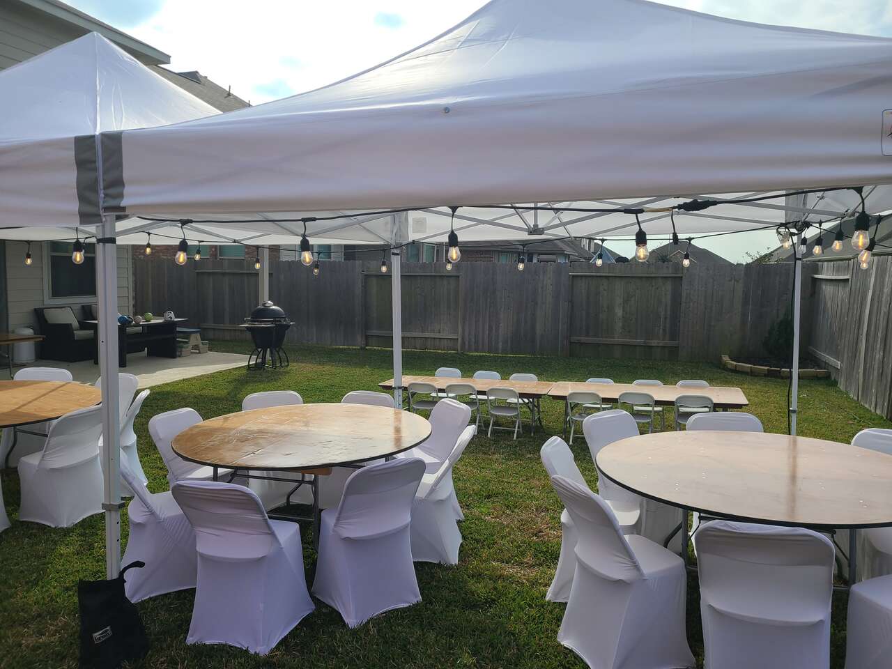 Tables and Chairs for Rent by Torkay Event Services
