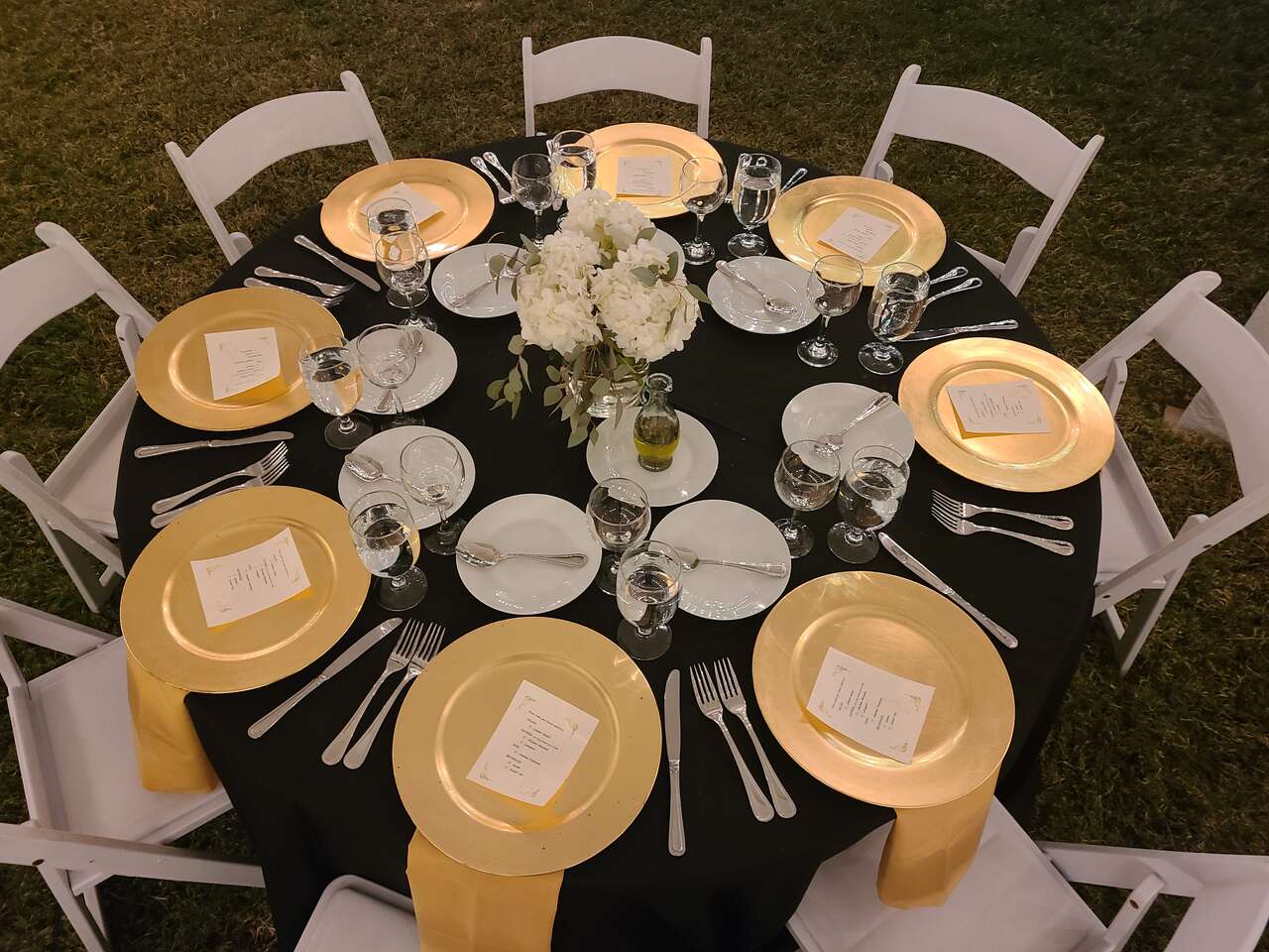 Torkay Banquet Chair and Tables Rentals