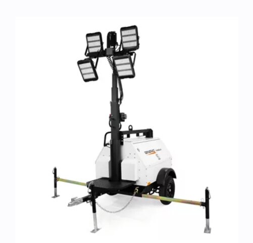 4000w Wide Led Vertical Mast Light Tower