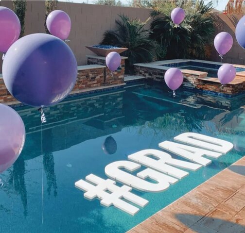 Floating Marquee Letters - 2 Ft.  Tall 