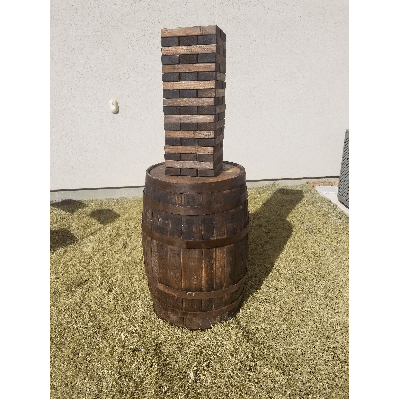 Giant Wine Barrel Jenga
