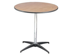 36" Round Bistro Table - Regular Table Height - (Wooden) 