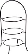 3 Tier Stands for Tables - Includes 3 White 10" Plates
